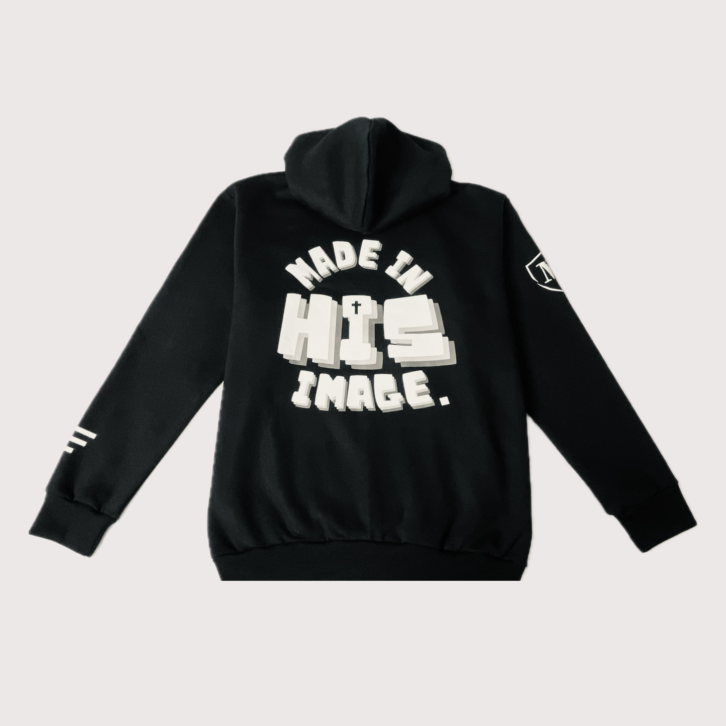 Made In His Image Track Suit (Black/White)