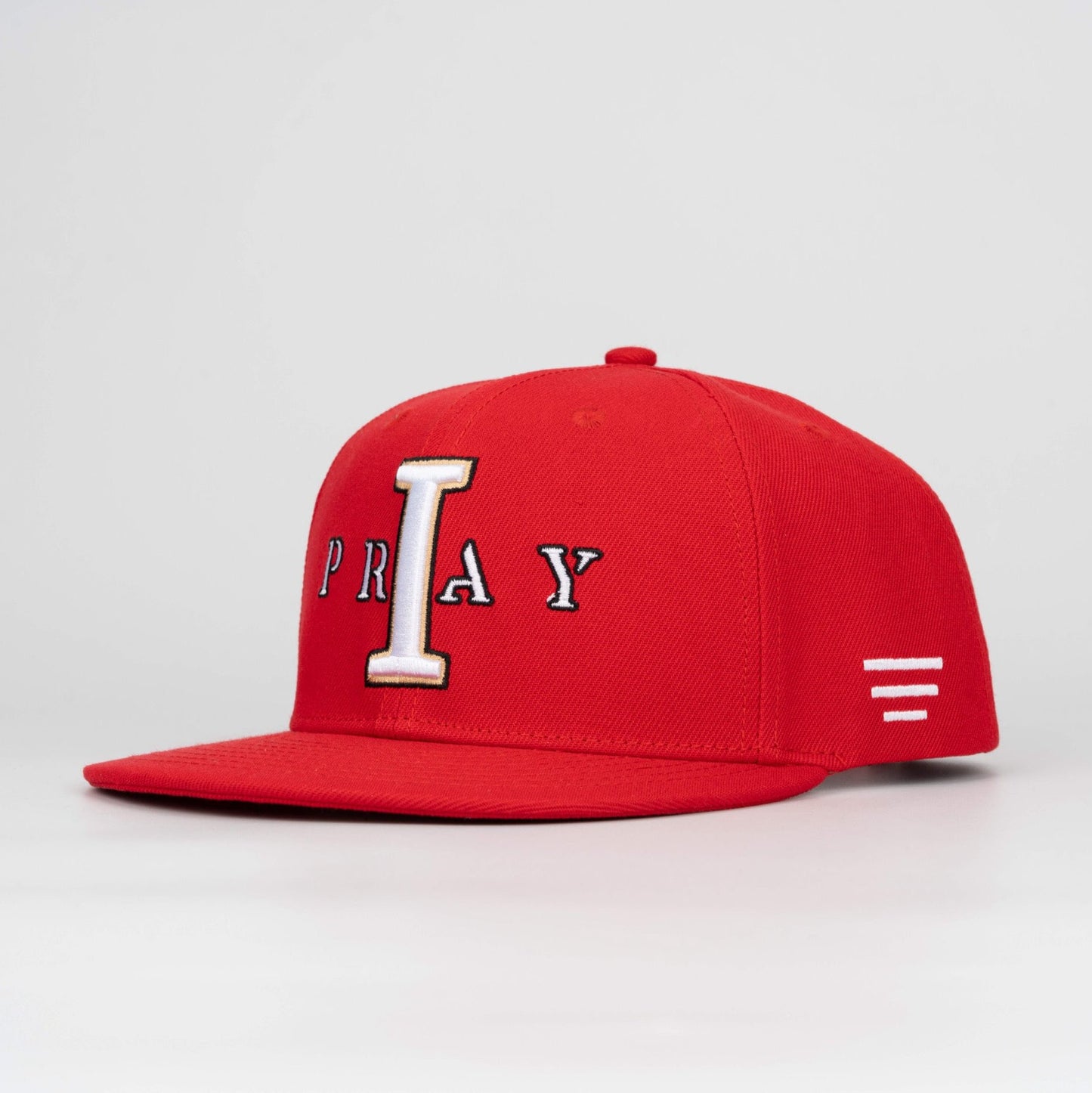 I Pray Hat (RED/WHITE/GOLD)