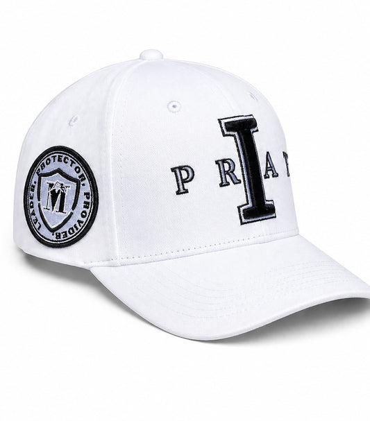 I PRAY Hat Baseball Hat (WHITE) Protector • Father • Leader