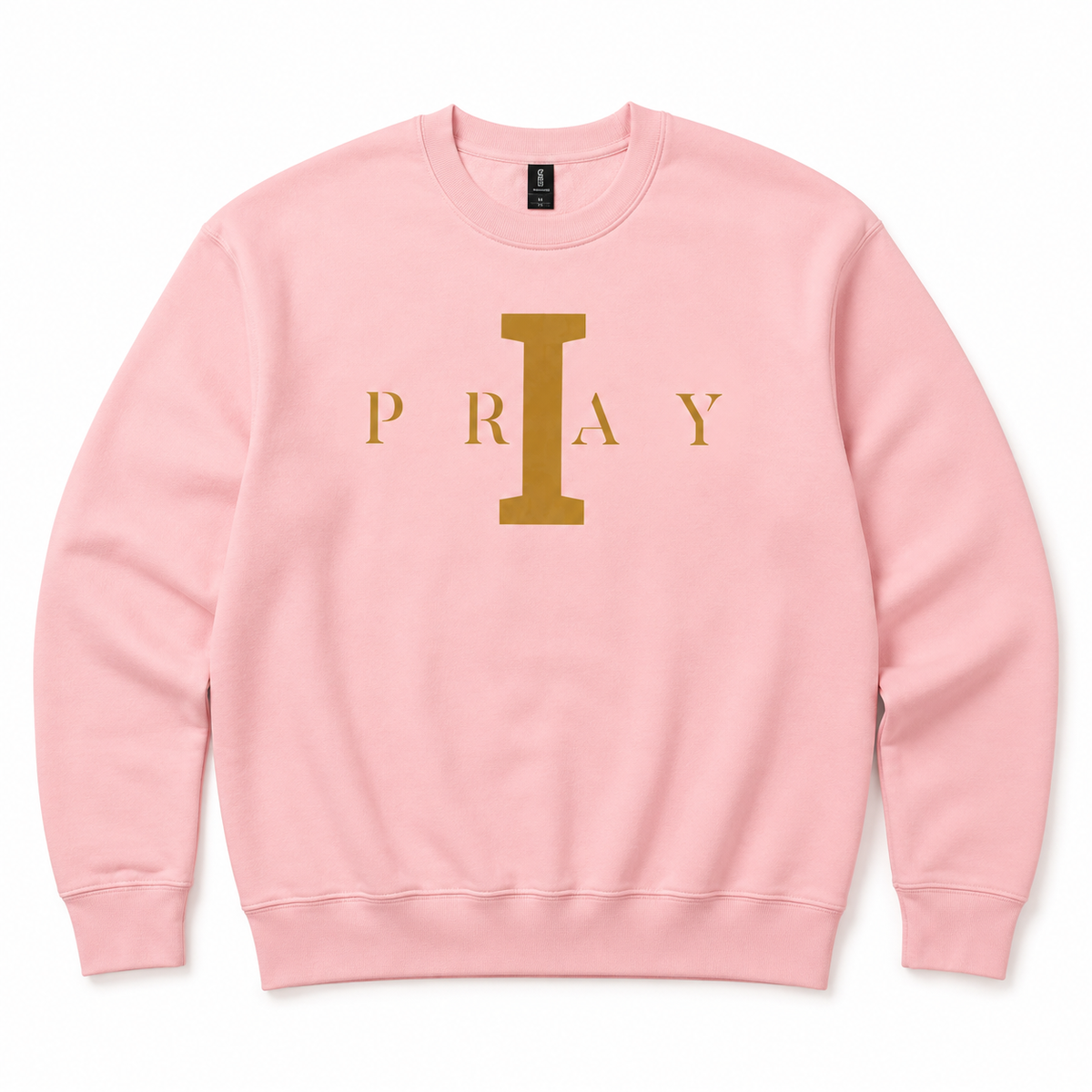 Women’s I PRAY Pink Crewneck