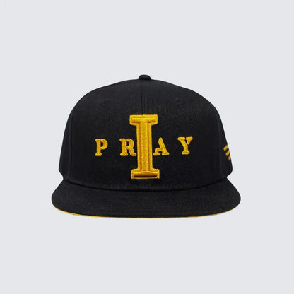 I PRAY Hat (BLACK/GOLD) Kingdom Edition