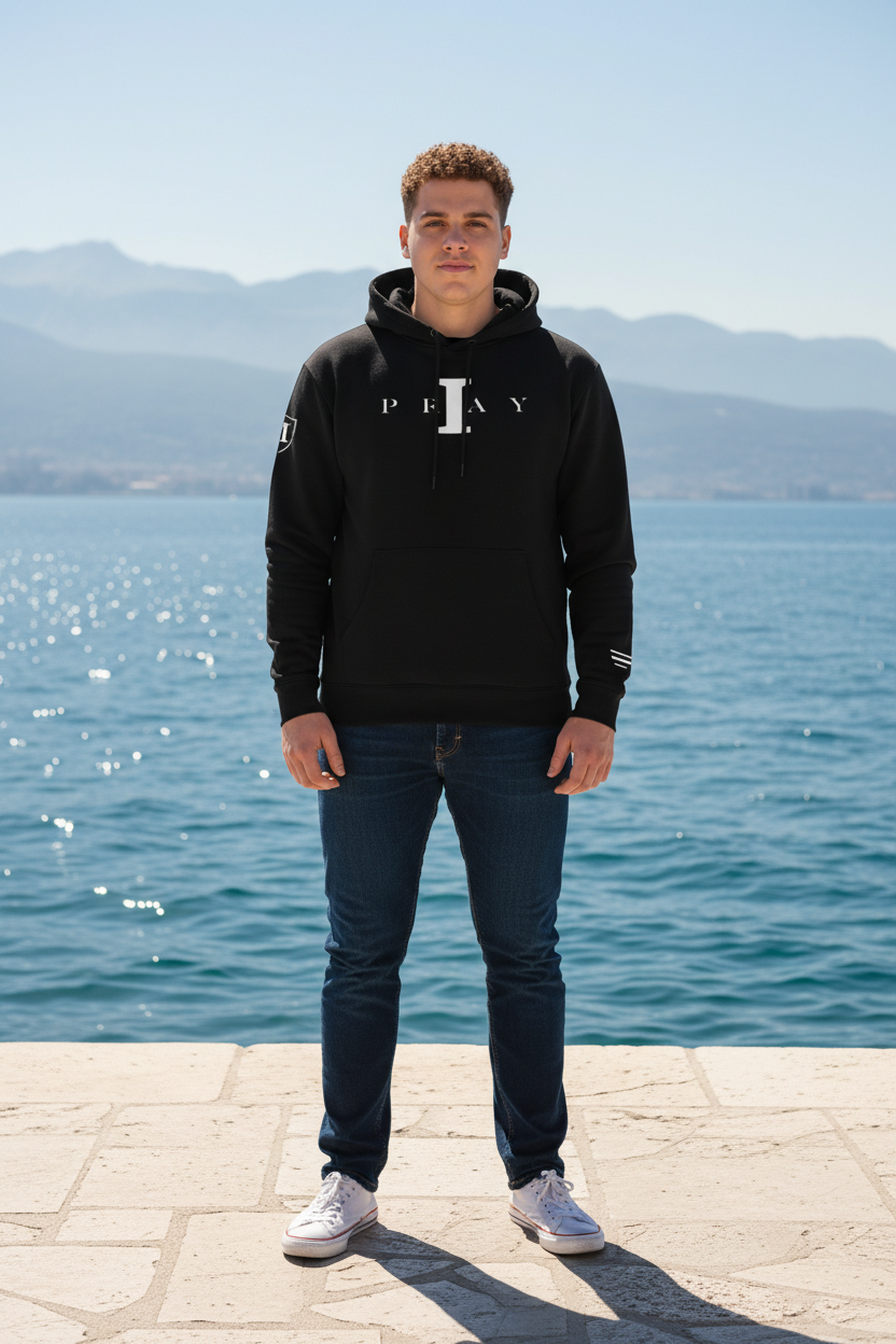 I Pray Hoodie (Black)