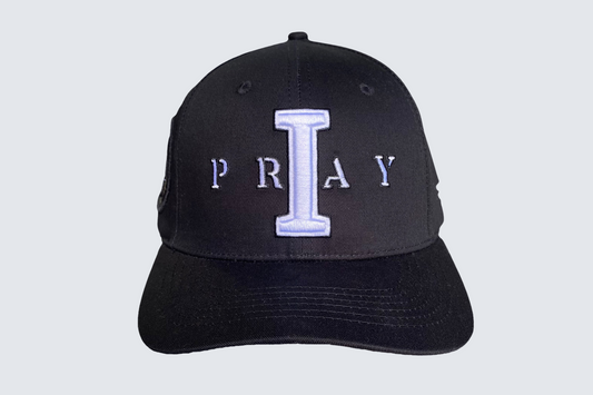 I PRAY Hat Baseball Hat (BLACK)
