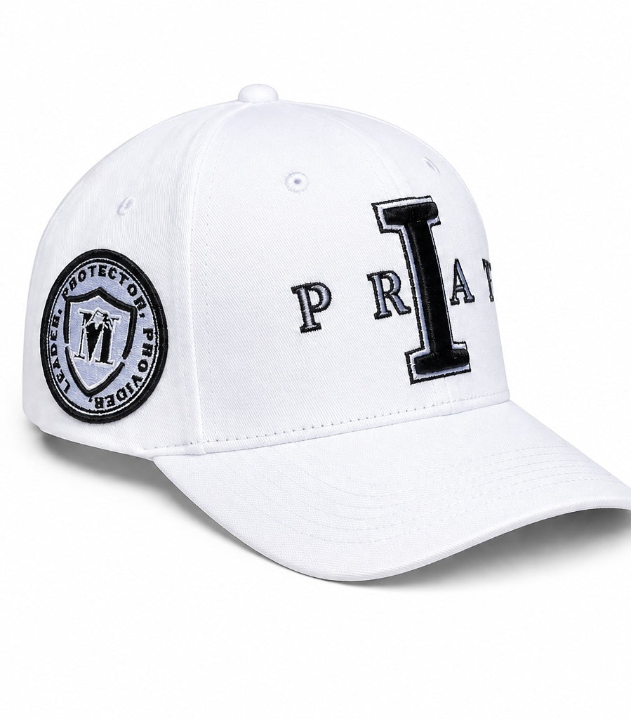 I PRAY Hat Baseball Hat (WHITE) Protector • Father • Leader