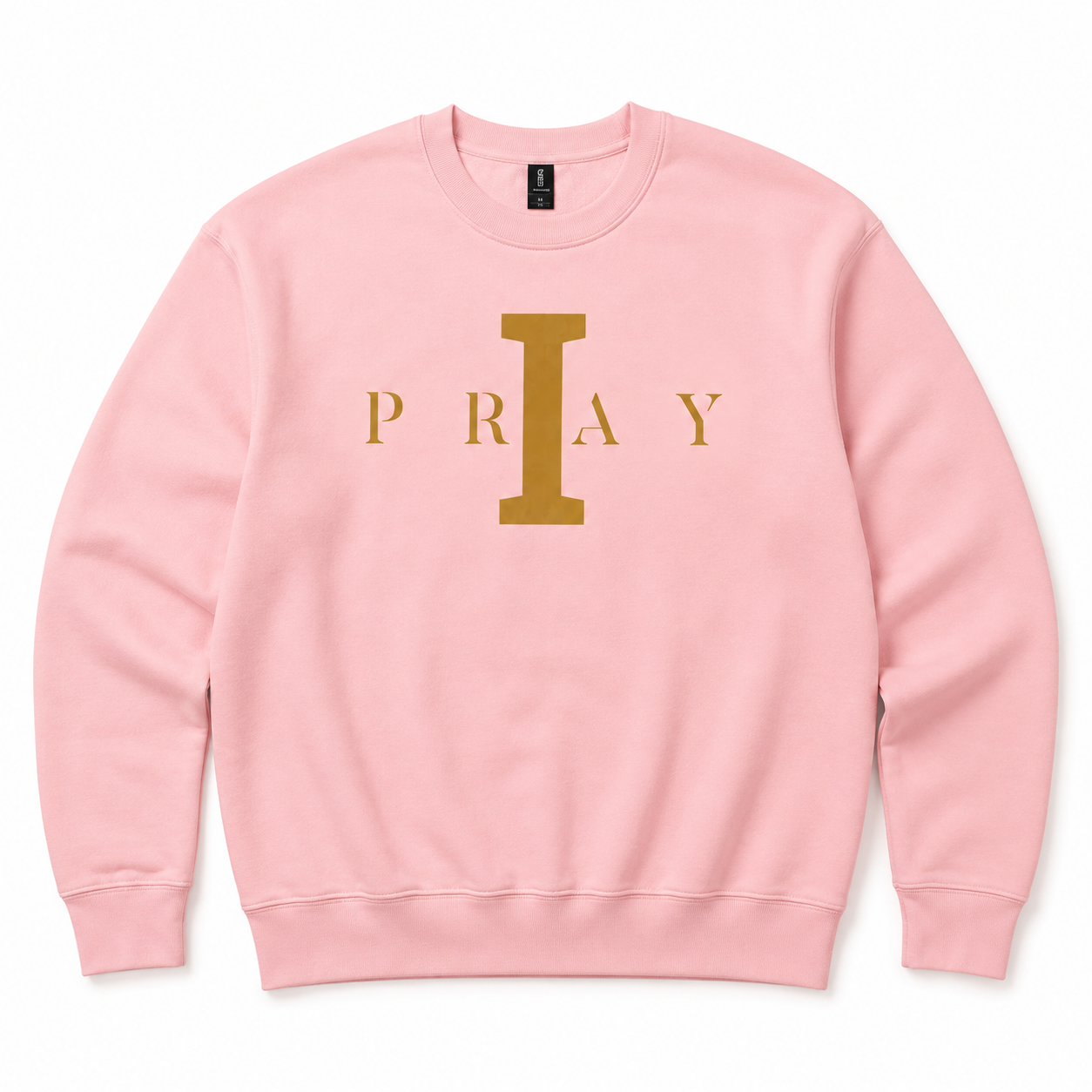 Women’s I PRAY Pink Crewneck