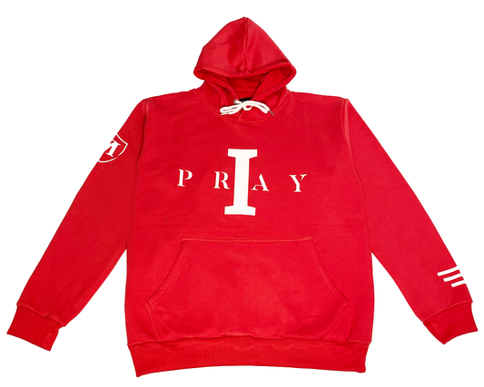 I Pray Hoodie (Red)