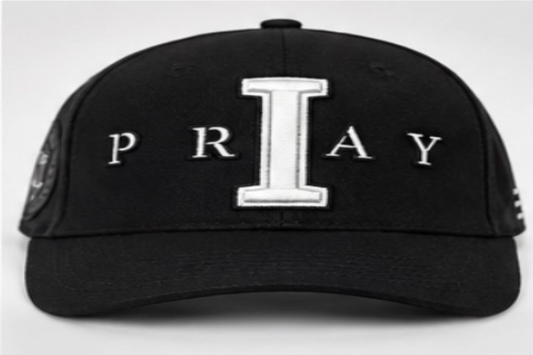 I PRAY Hat Baseball Hat (BLACK) Protector • Father • Leader